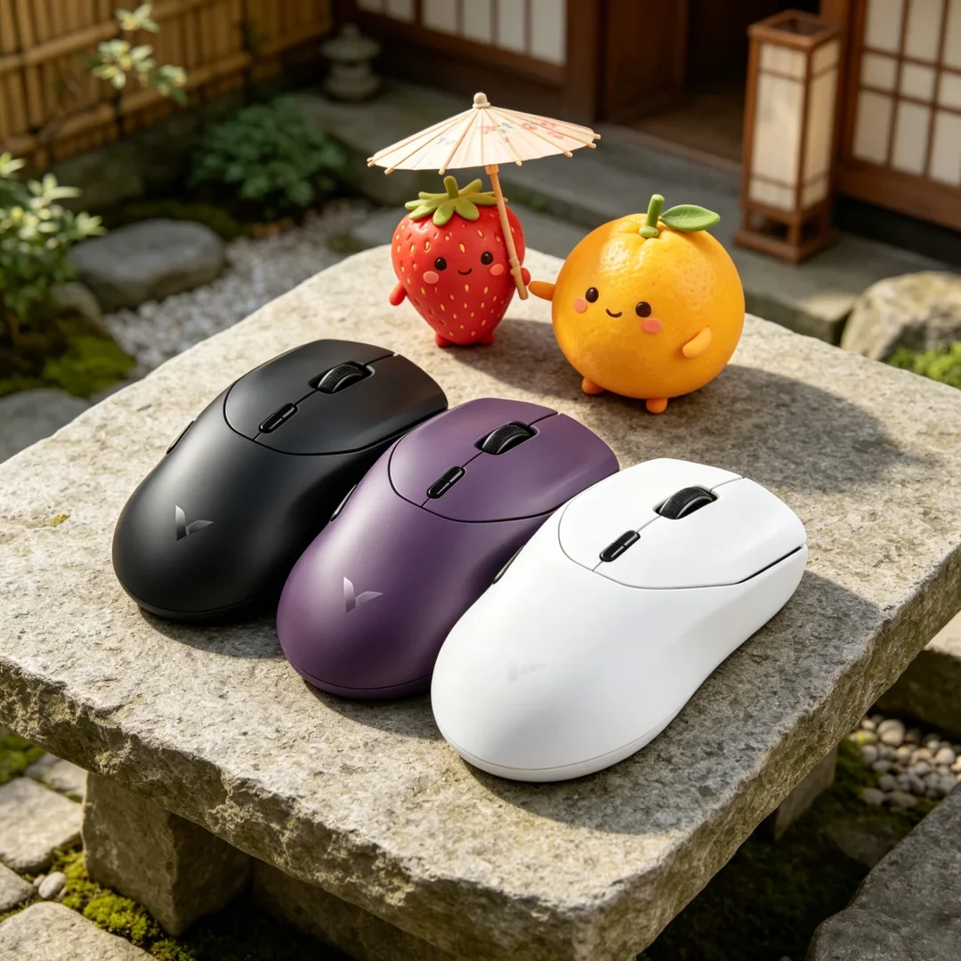 2026 Premium Rapoo VT9/VT9 MAX GEN-2 Wireless Gaming Mouse Genuine 8K Wireless Polling Rate 53g Featherlight Up to 750Hr
