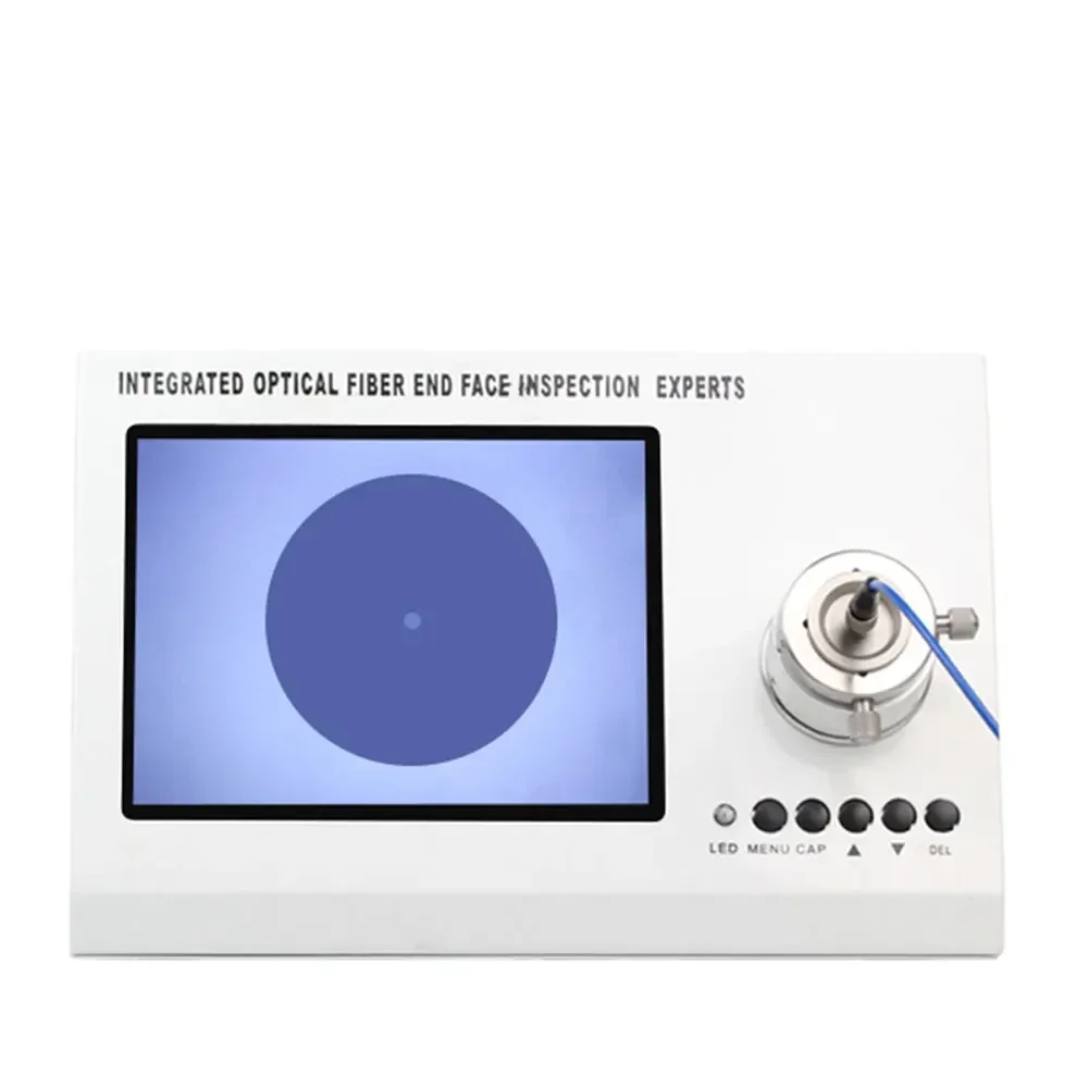 Fiber Protection Fiber End Face Detector Desktop Microscope Magnifying Glass Jumper Detection All-in-one Machine