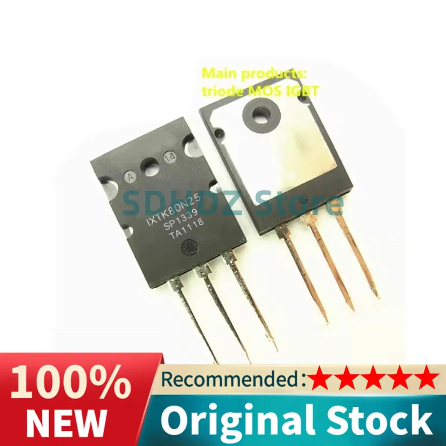 5PCS IXTK80N25 TO-264 250V 80A Really Stock Best Quality Guarantee Transistor