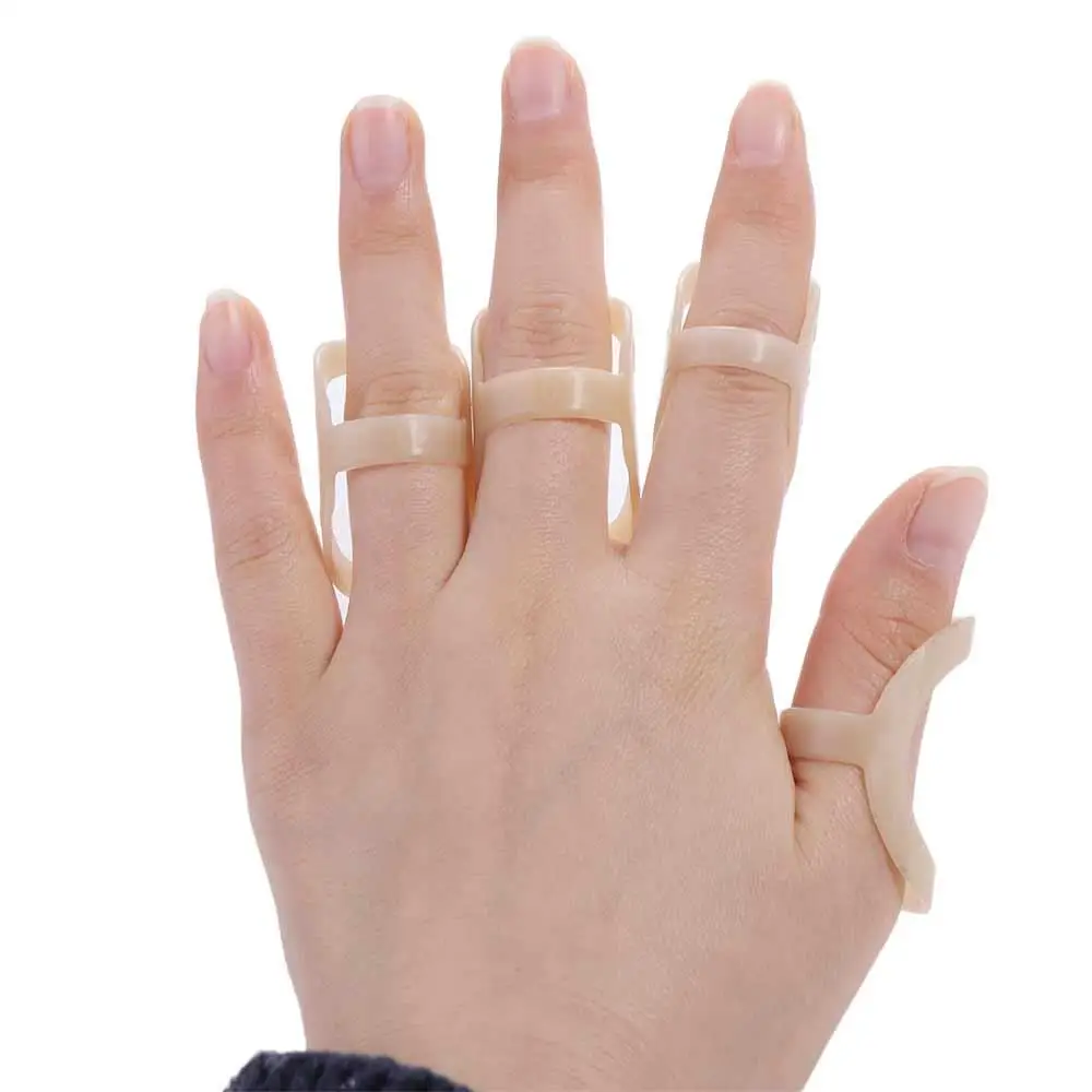 Manga de anillo, férula ovalada para dedo, puño para dedo, férula ovalada para dedo, soporte impermeable para piel, estabilizador de articulación de dedo, cura del dolor