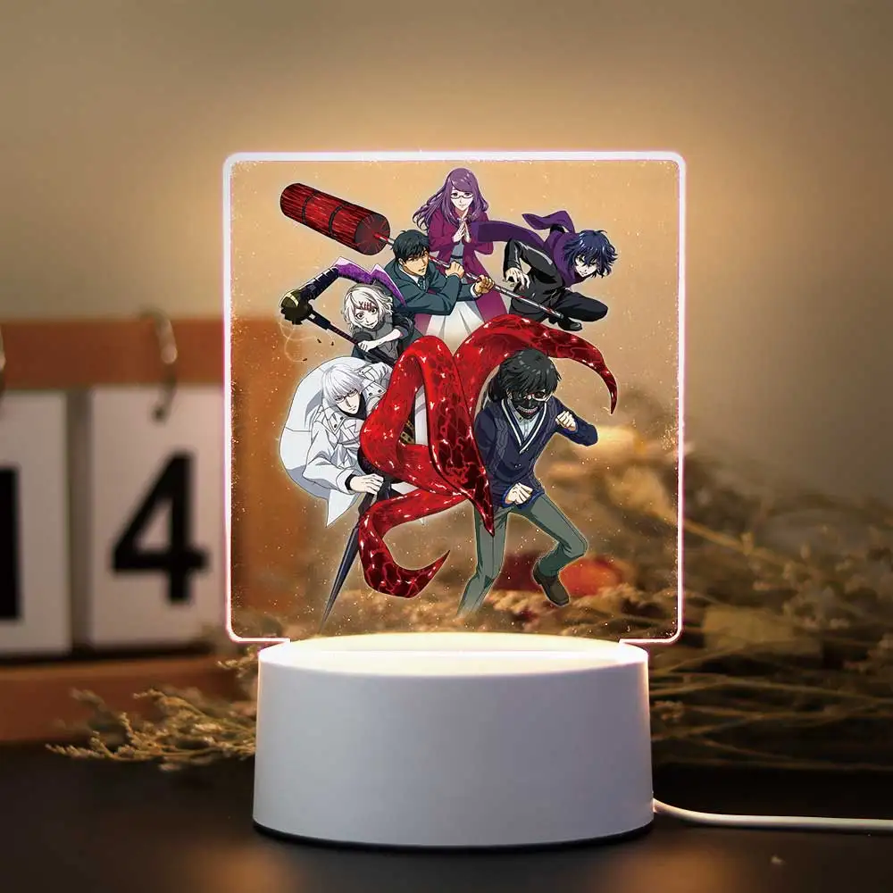 1 Pc Cool Moderne Anime Personages 3d Led Voor Huisdecoratie