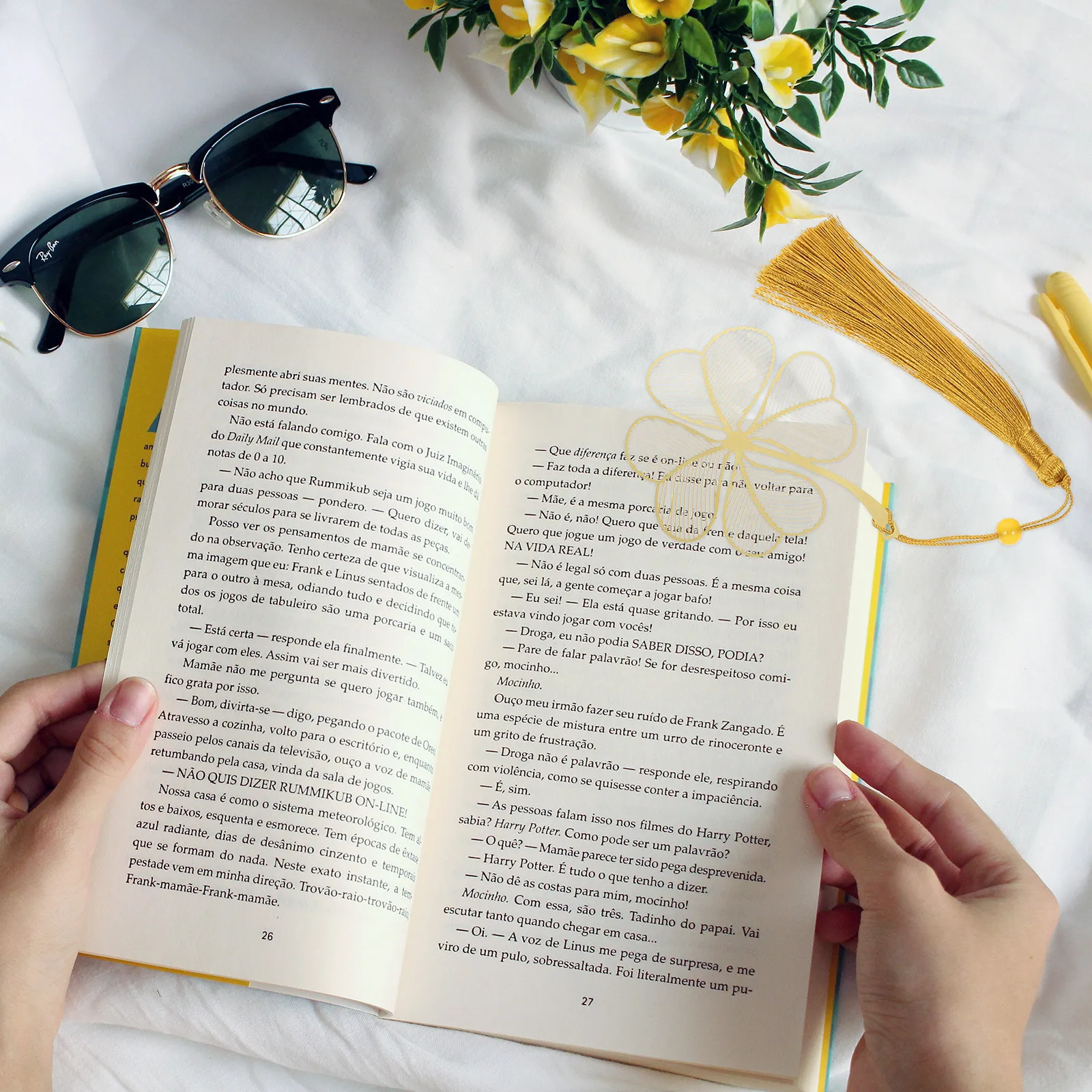 

3Pcs Metal Bookmarks Attractive Exquisite Leaf Flower Design Scratch Resistant Book Page Decorative Gifts for All Ages