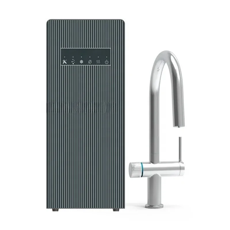 Domestic Soda Sparkling Water Purifier Machine, Hot and Cold Drinking Water Purifier with Tap Kitchen Faucet