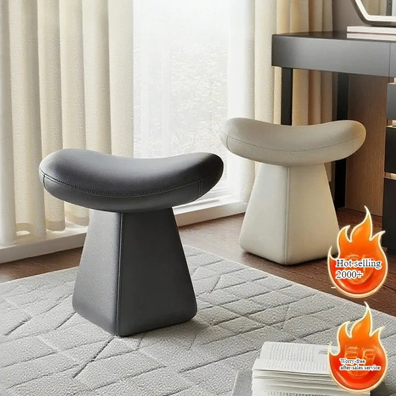 Taburete de tocador para dormitorio, silla de maquillaje de lujo de alta gama, para tocar el piano, cambiar zapatos, taburete de tocador, taburete de maquillaje