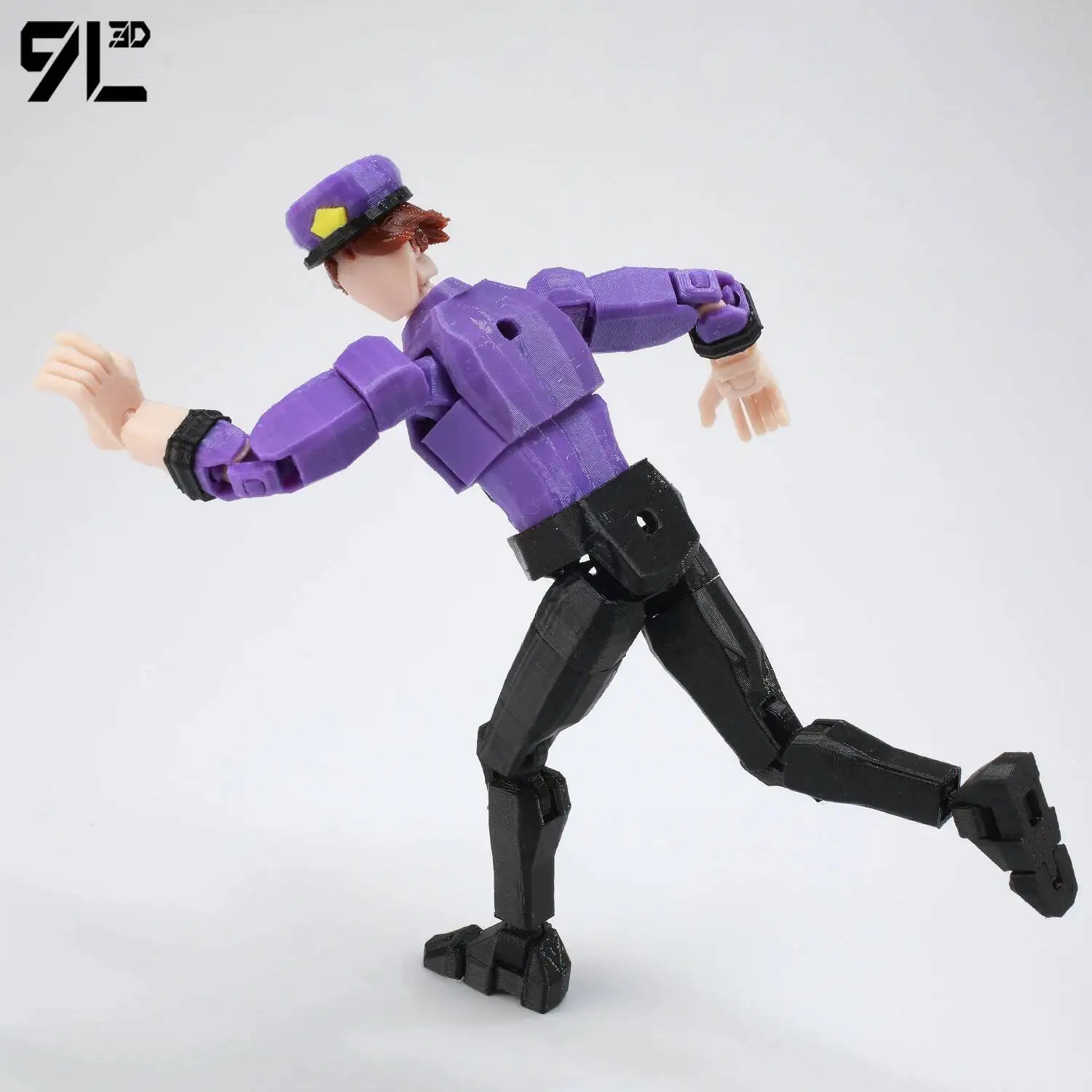 9L3D Dummy13 Lucky13 Bären-Actionfigur Spielzeug Vollbewegliches Anime-Modell Stressabbau Desktop-Dekoration, Horror-Spiel Sammlerstück – Detail 8