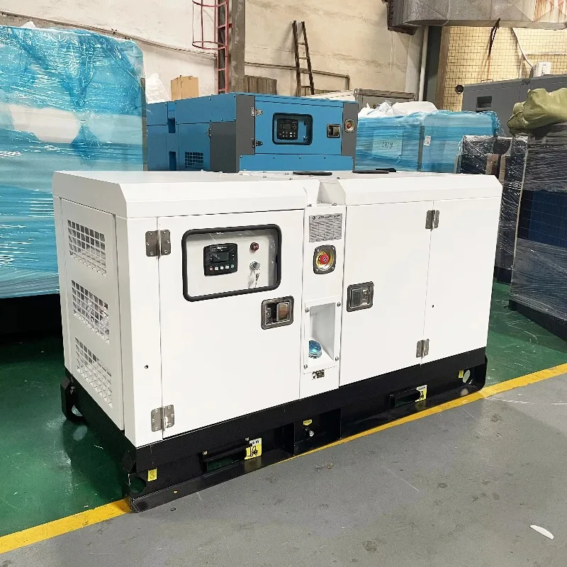 Customized 20KW Diesel Generator Set Small Silent Type ATS Options For Garage Workshop Power Support Silent Diesel Generators