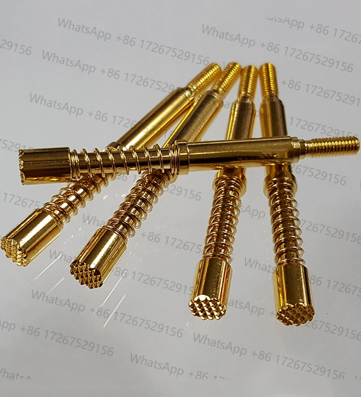 5 шт., 15 А, сильноточный игольчатый зонд, 420*4820H, тестовая игла с головкой цветка сливы, 5 мм, пружинная игла HRS420, прессованный штифт pogo