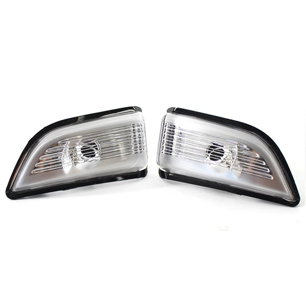 Cubierta de lámpara de señal de giro para espejo retrovisor de coche, lente de luz indicadora para Volvo XC60 2009-2013 31217288 31217289