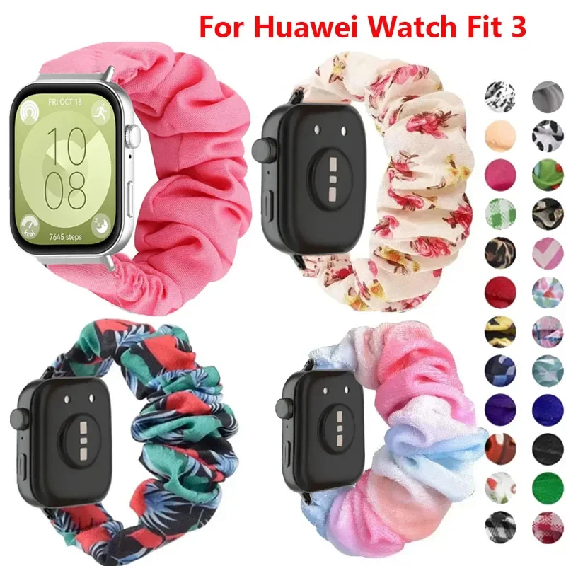 �y�Z�[�����zHuawei Watch Fit 3/4�AFit 4 Pro�Ή� �����p�X�g���b�v ���f�B�[�X �L�k���̂���t�@�u���b�N�u���X���b�g �X�}�[�g�E�H�b�`�o���h