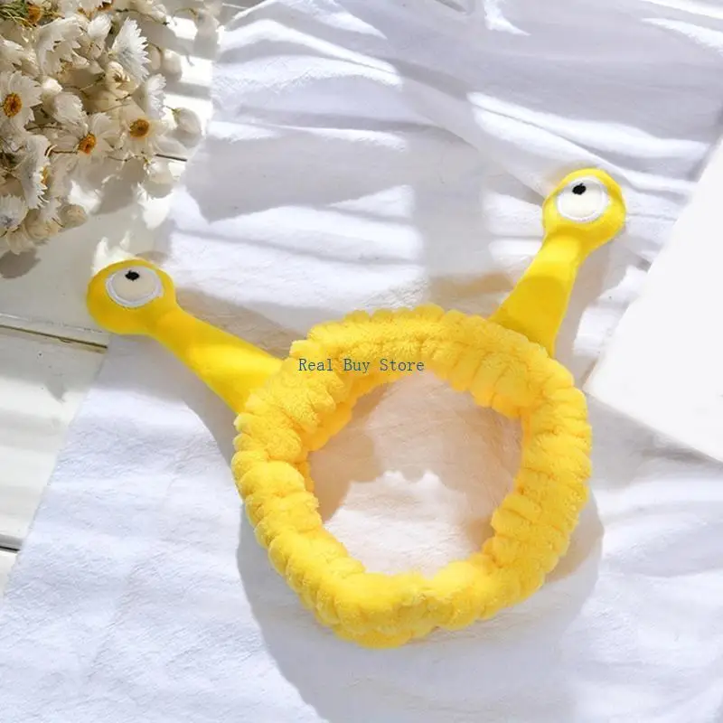 U13D المرأة غسل الوجه رئيس الفخامة كرار كاريكاتير مضحك هوائي عيون عيون مرنة الشعر شريط الحلوى ملونة مكياج عمامة باندانا