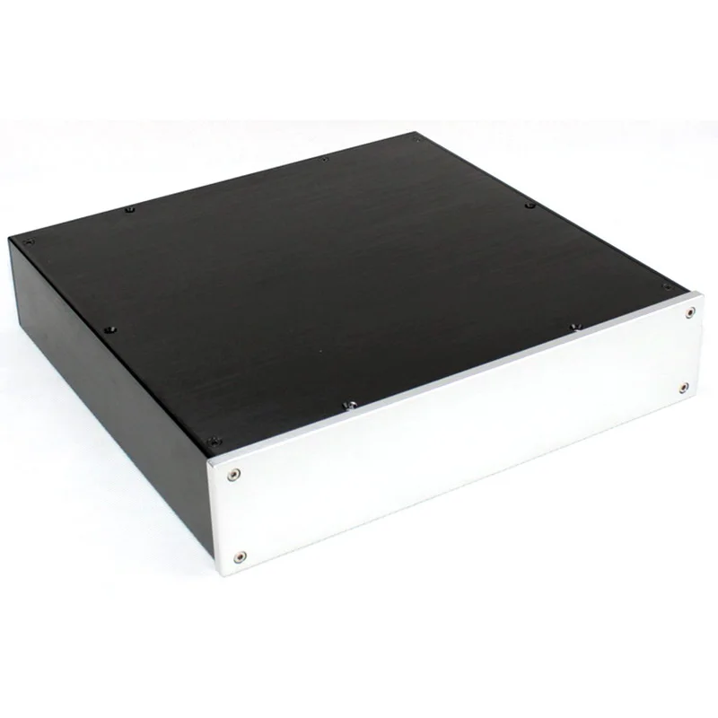 オールアルミパワーアンプシャーシ,プリアンプシャーシ,日曜大工オーディオアンプケース,310x322x70mm