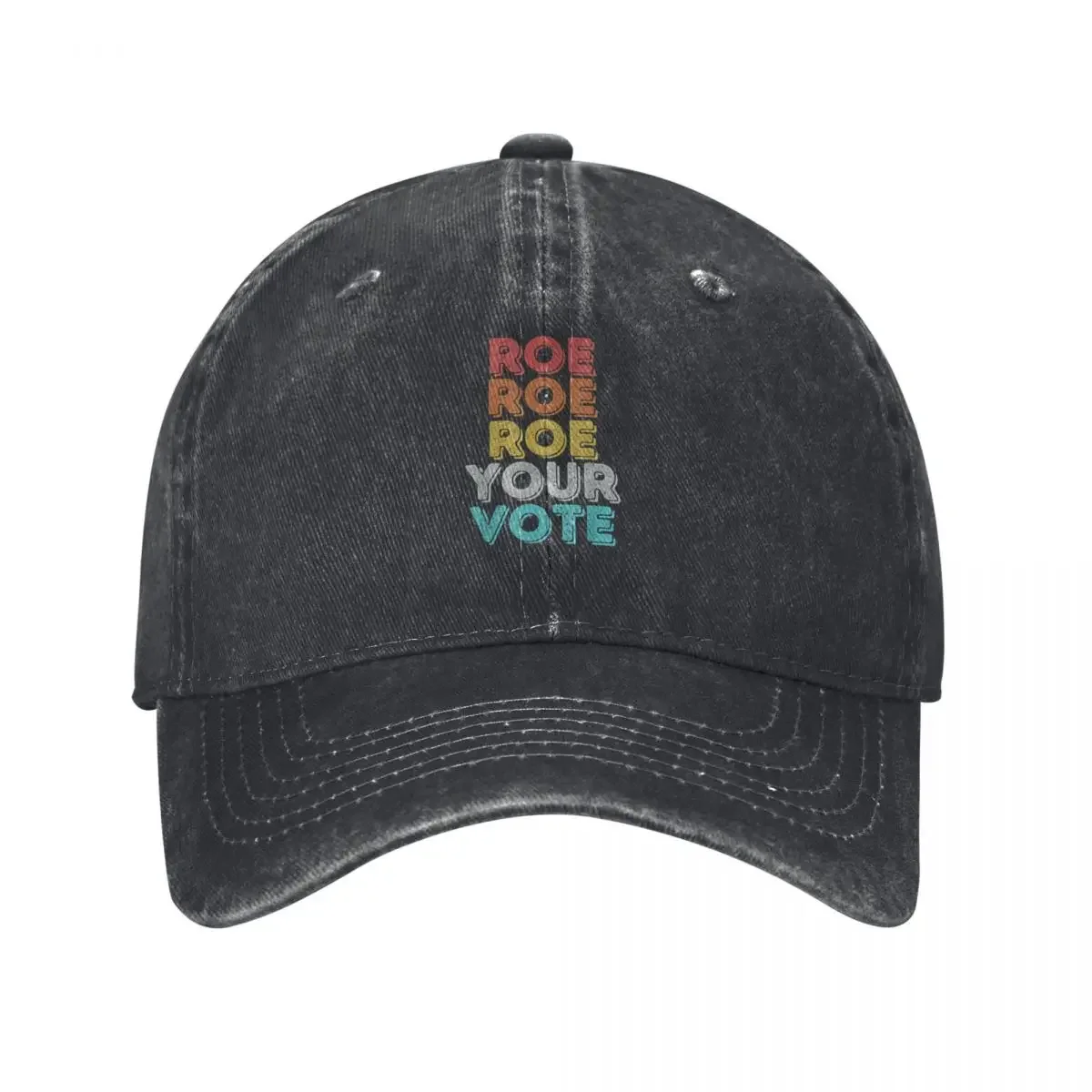 

roe roe roe your vote Active Baseball Cap Wild Ball Hat Sunscreen Designer Hat Women's 2025 Men's