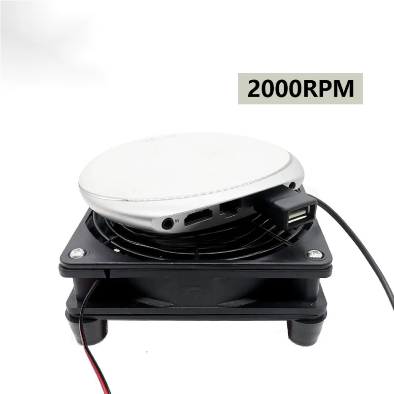 DIY PC Cooler TV Box Wireless Silent Quiet DC 5V USB power 120mm  120x25mm 12CM W/Screws Protective net