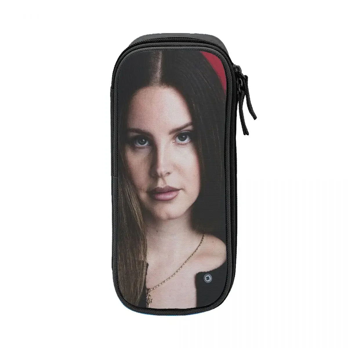 Lana Del Rey Pencil Cases Fun Pen Holder Pencil Bags for Student Big Capacity Students School Zipper Pencilcases