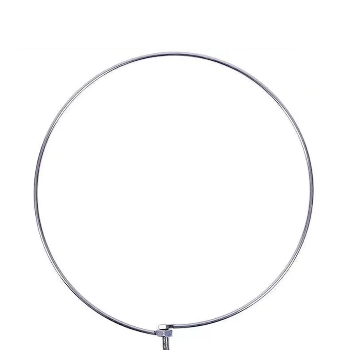 

Diameter 20cm-40cm Solid 304 Stainless Steel Ring Dip Net Head Fishing Fool Outdoor Accessories Fishing Spoon Net Rete Da Pesca