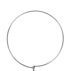 Solid 304 Stainless Steel Landing Net Replacement Hoop Fishing Tool Accessories Fishing Dip Net Red De Pesca Diameter 20cm-40cm