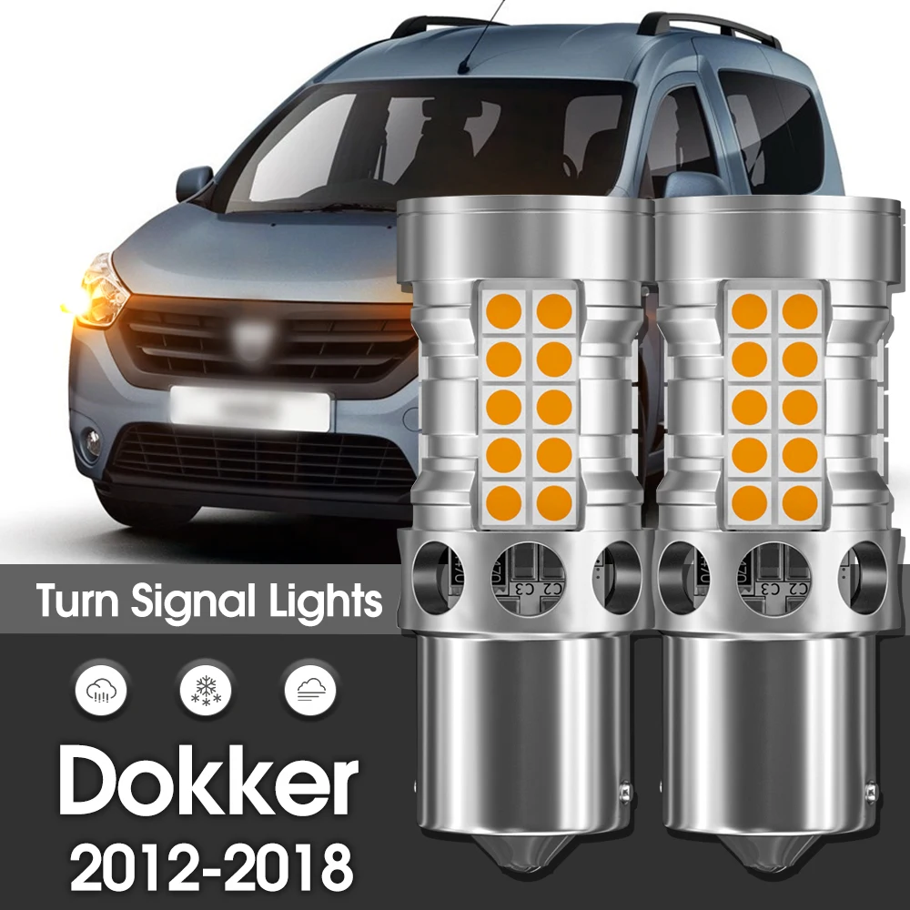 

Светодиодный указатель поворота Canbus, 2 шт., аксессуары для Dacia Dokker 2012 2013 2014 2015 2016 2017 2018