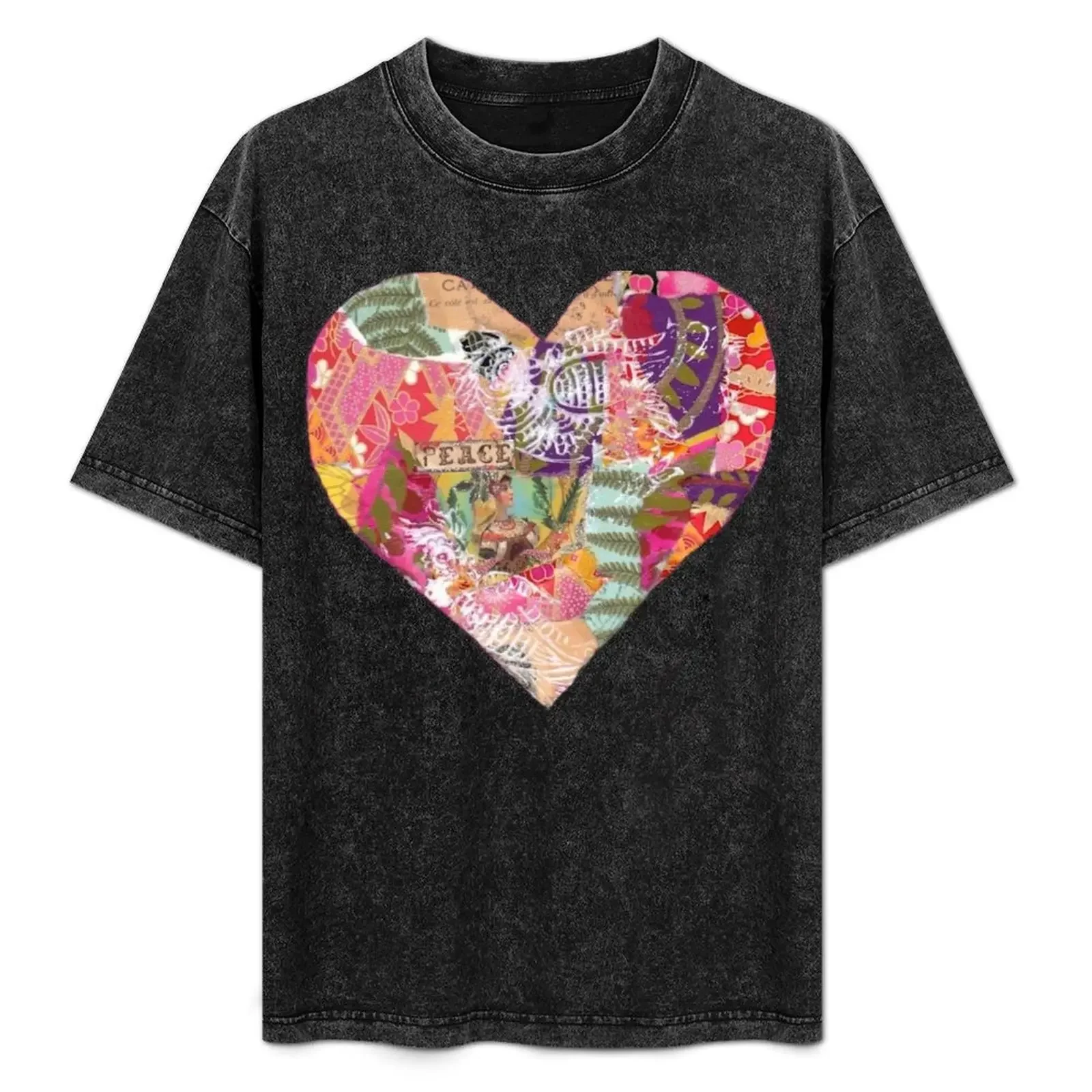 

Heat Art - Peace T-Shirt luxury clothing labubu luxury designer vintage graphic tee mens graphic t-shirts