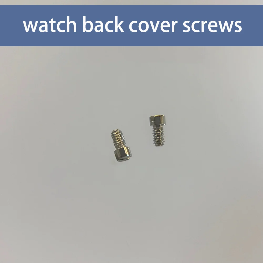 اكسسوارات الساعة مشاهدة الغطاء الخلفي مسامير ساعة إصلاح أجزاء غطاء مسامير 1.6*1.2*3.1 مللي متر
