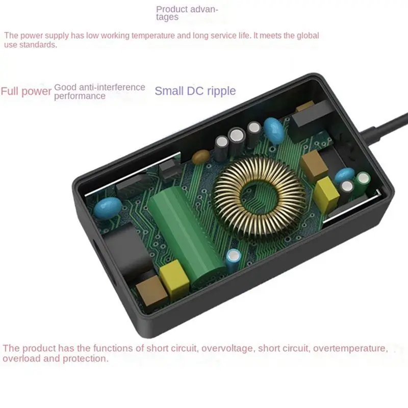 

Зарядное устройство для ноутбука 65W 15V 4A для Microsoft Surface Pro 7 6 5 4 3, адаптер питания для зарядки ноутбука