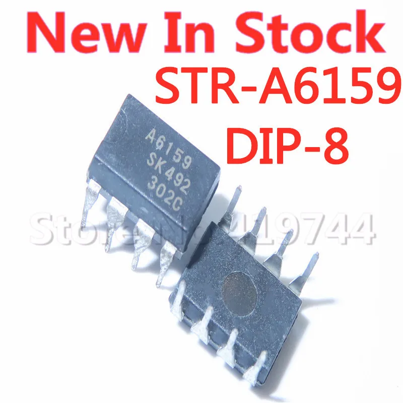 5PCS/LOT A6159 DIP-8 A6159M  STR-A6159 STR-A6159M   Integrated circuit IC In Stock NEW original IC