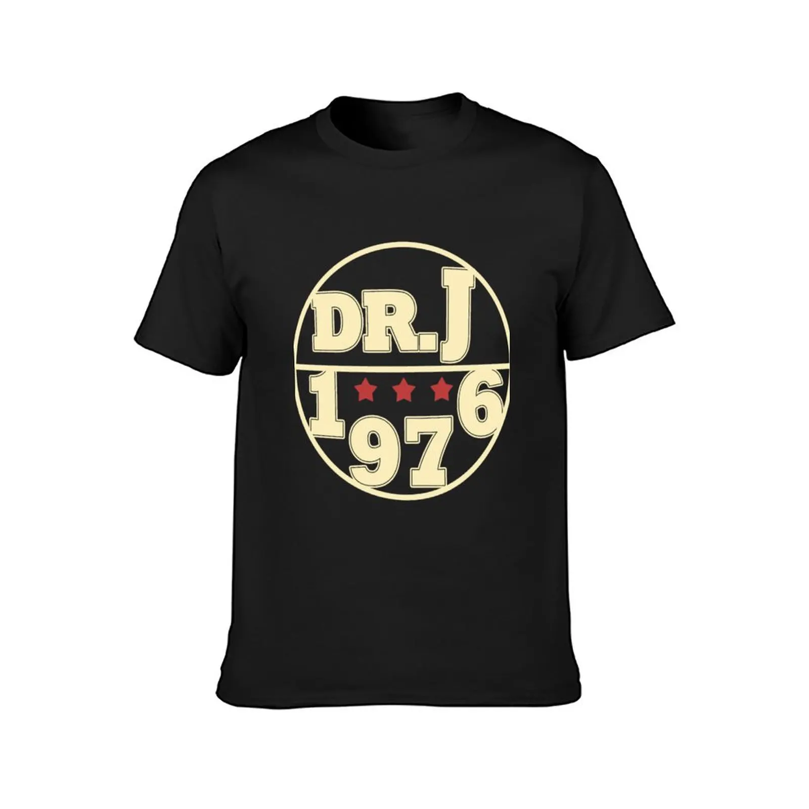 Dr.J 1976 Baseball Logo T-Shirt graphics tops shirts graphic tees sports fans Men's cotton t-shirt