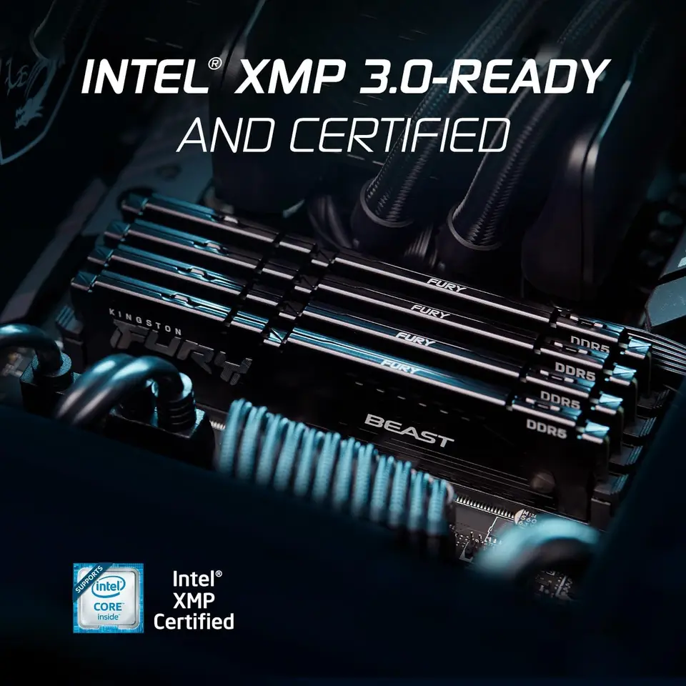 Kingston Fury Beast DDR5 16GB/32GB 6000MHz CL30/CL36 デスクトップ