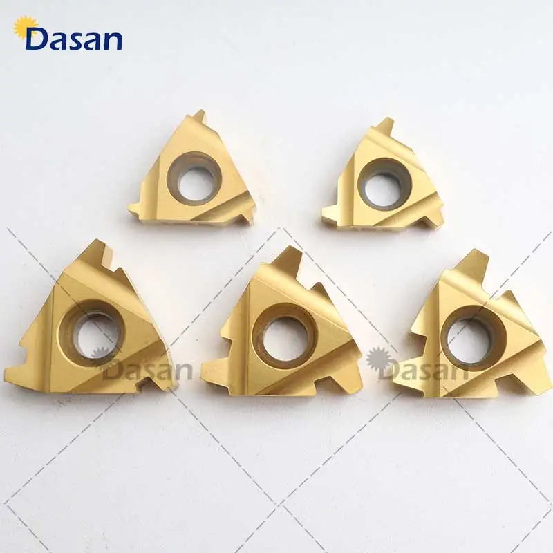 10PCS 16ER 16IR 1.5TR 2.0TR 3.0TR 4TR 22ER 22IR 5TR Tugsten Carbide Inserts Threading Blade CNC Thread Plate Lathe Turning Tool