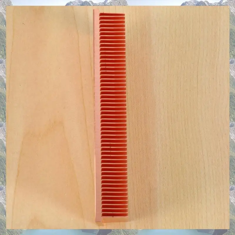 

N75R-4X Pure Copper Heatsink 100X50x15mm Skiving Fin Heat Sink Radiator For Electronic RAM Chip LED VGA Cooling Cooler