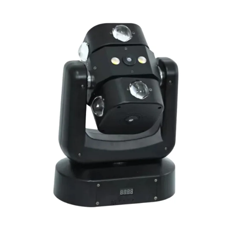 Professional DMX512 Control สีสัน LED Moving Head Beam เลเซอร์ Strobe 3in1ผลกระทบแสงดีเจดิสโก้คลับปาร์ตี้ไฟ