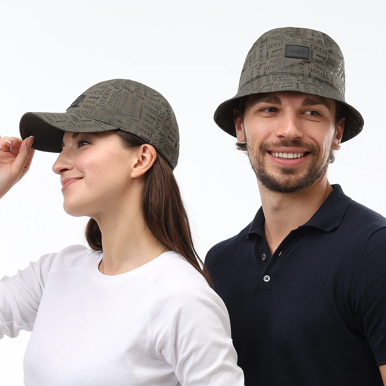 

All-Season Adjustable Baseball and Bucket Hats for Couples and Siblings | Stylish Cotton Embroidery | Perfect for Outdoor Travel