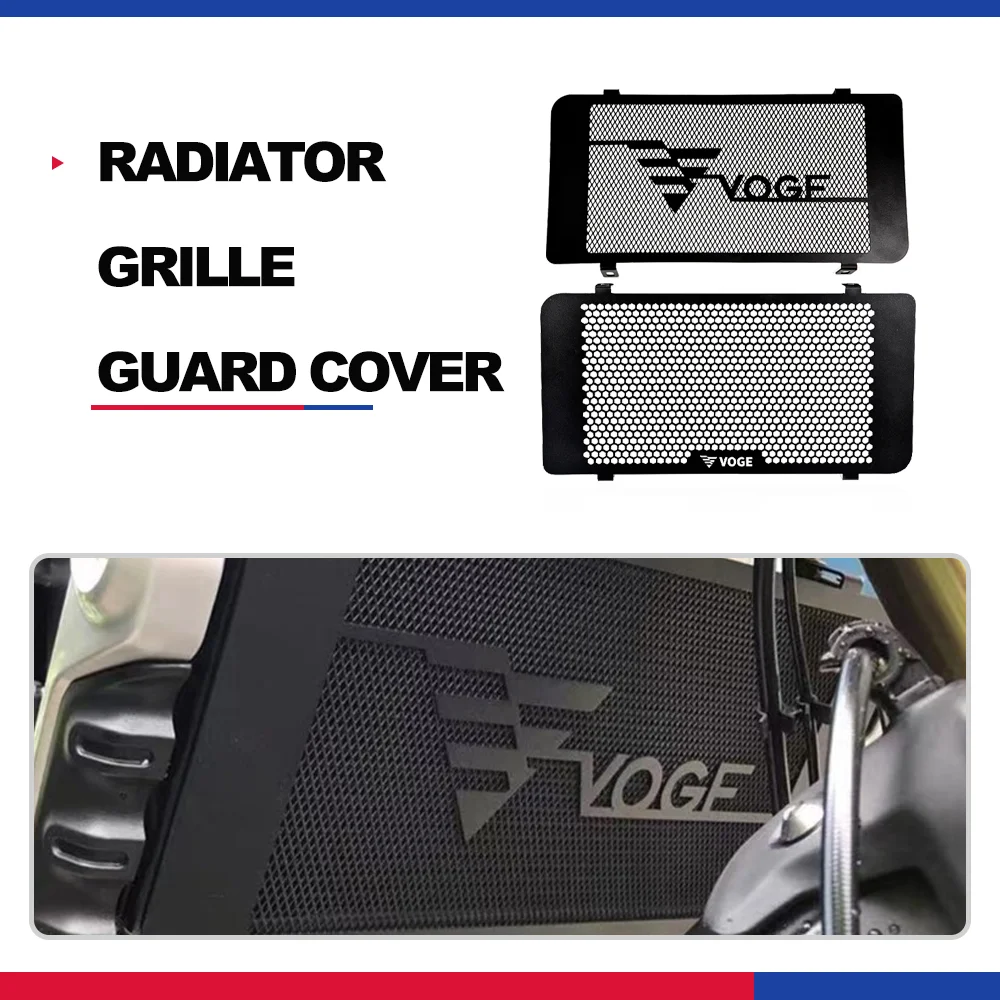 

For LONCIN VOGE 500AC 525AC 525R 525DS 500 AC 525 AC R DS Motorcycle Radiator Grille Guard Protector Grill Cover Protection Net