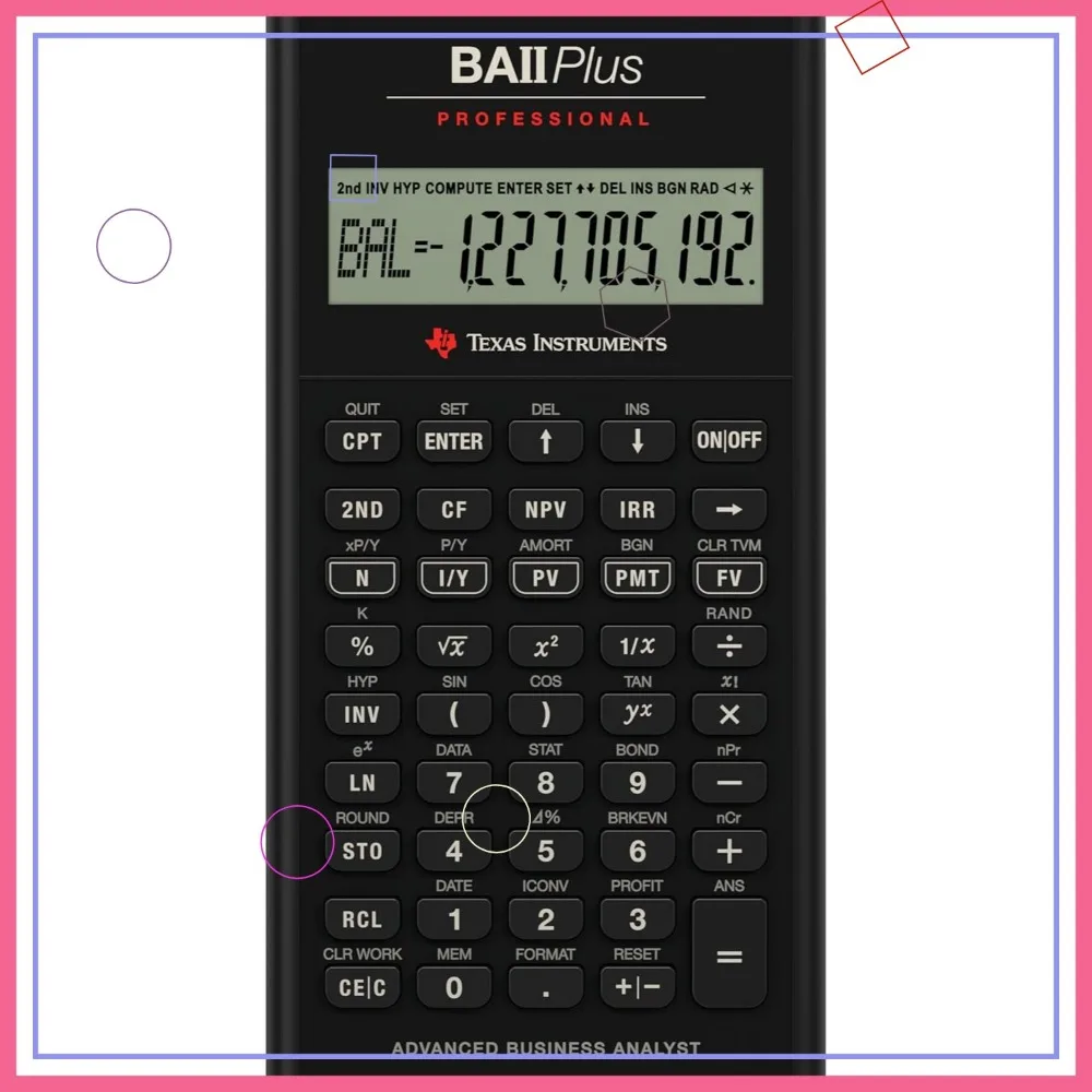 

Профессиональный финансовый калькулятор для анализа денежного потока времени и инвестиционных расчесок