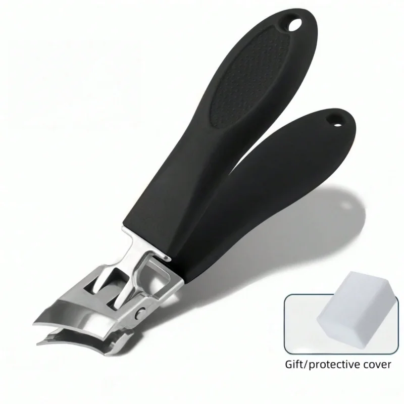 Dedicated Splash-proof Nail Clippers, Large Size ABS Nail Scissors, Slant Mouth Pliers, Manicure Tools, Home Manicure Tools