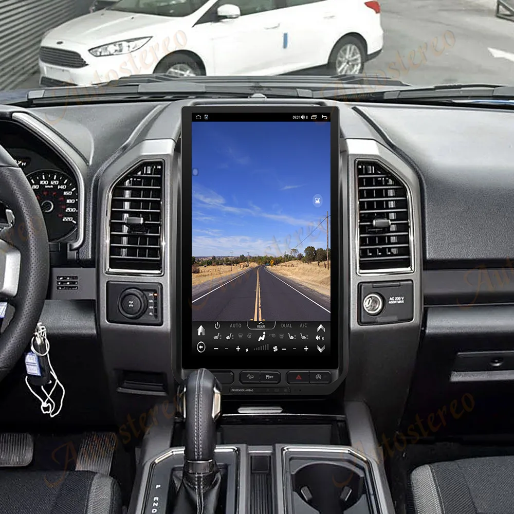 15.6 Inch For Ford F150 2015-2021 Android 13 Multimedia Player Car GPS Navigation Car Stereo Radio Head Unit Tape Recorder