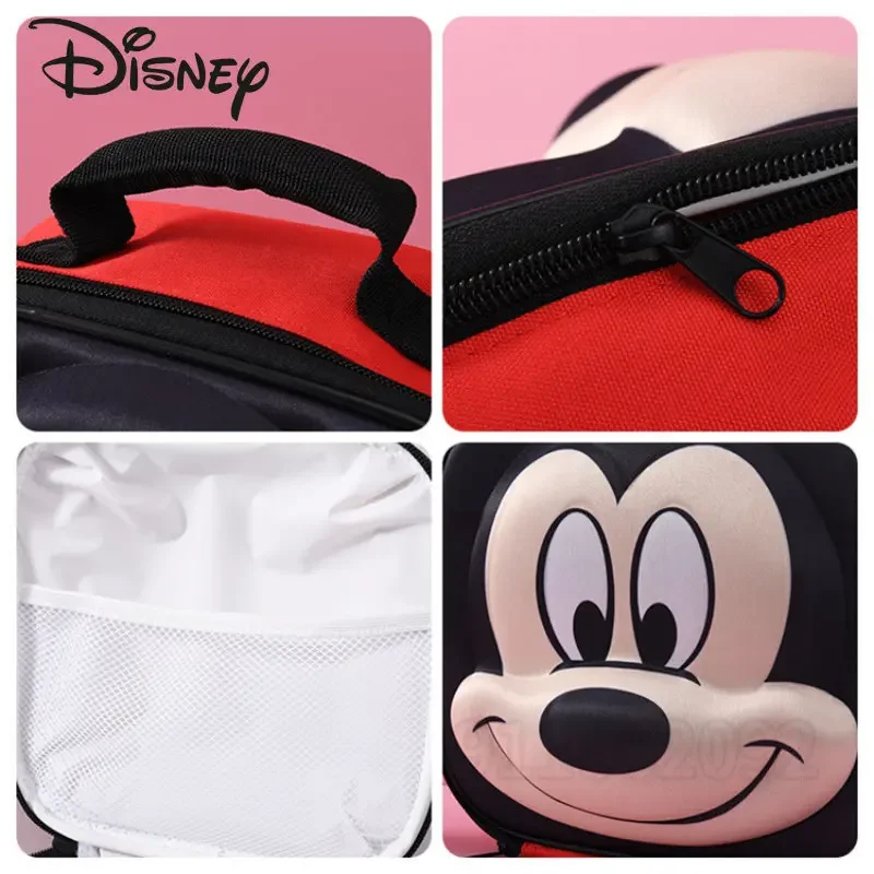 Disney New Mickey Fashion Women\'s Cosmetic Bag Large Capacity Portable Cosmetic BagOrganizer High Quality Cute Cosmetic Box