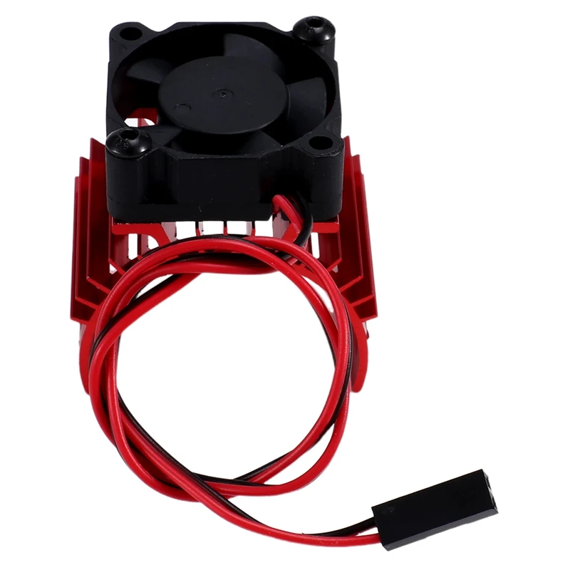 RC Car 540 550 3650 3660 3665 Brushless Electric Motor Cover Heatsink Cooling Fan For 124017 124016 Parts