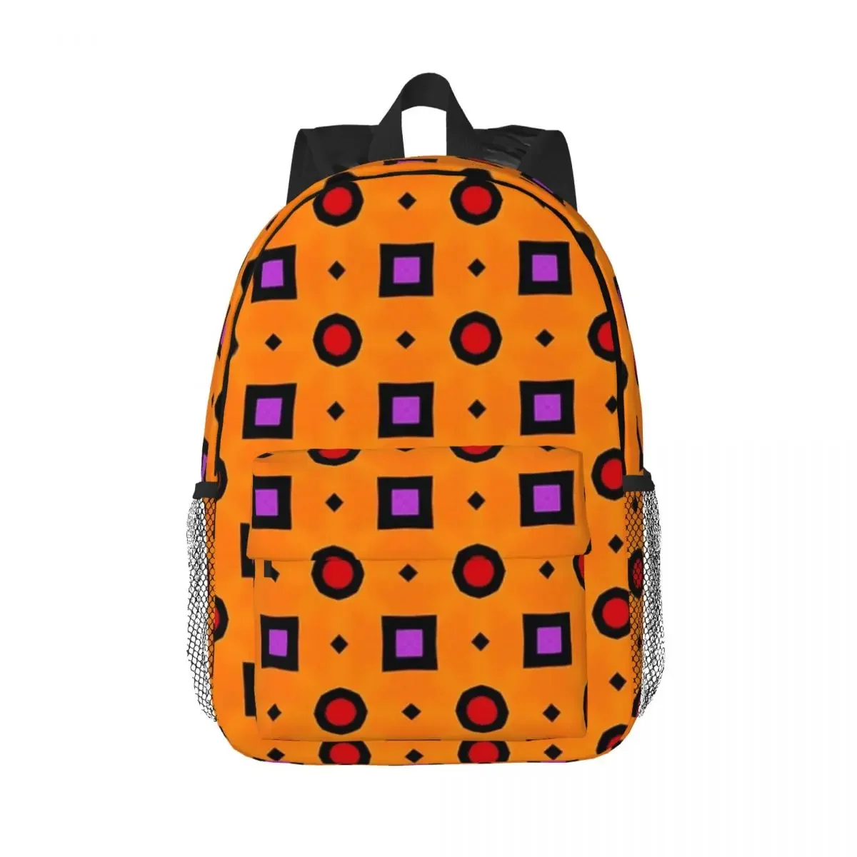 

Funky Orange Backpacks Teenager Bookbag Fashion Students School Bags Travel Rucksack Shoulder Bag Large Capacity