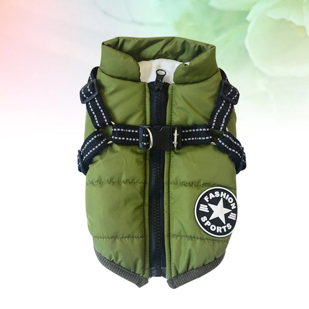 Two-legged Cotton Coat Dog Jacket for Small Medium Large Dogs Cloth Pet Winter Vest One Body