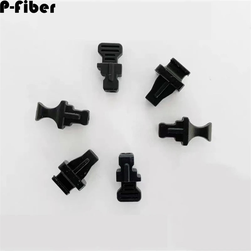 SFP dust plug 10pcs optical module dust plug optical fiber dust cap SC port optical fiber protective cap optical fiber cap optic