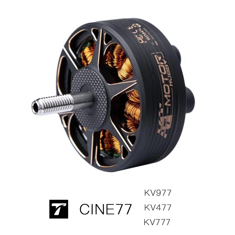 VoltST-MOTOR T-HOBBY CINE77 KV477 KV777 KV977 FPV Brushless Motor Suitable For FPV Freestyle CINE Film And Television Accessorie