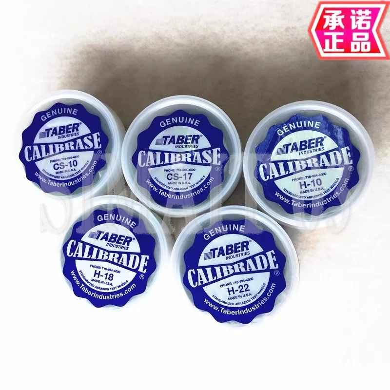 

Taber CS10/CS17/H18/H22 Abrasive Wheels - Imported Wear Test Wheels for Taber Abrasion Tester (CS-0 Compatible)