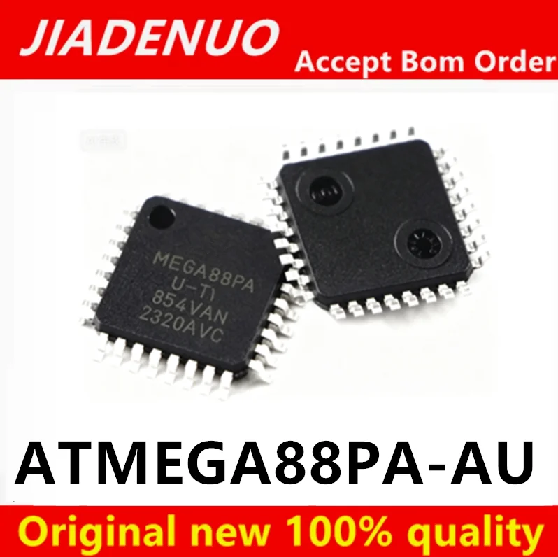 (2-5piece)100% New ATMEGA88PA  ATMEGA88PA-AU ATMEGA88 QFP-32