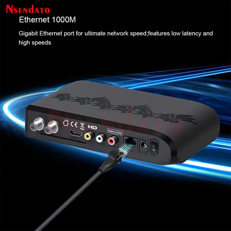 FREESAT V8 Ultra 4K UHD DVB-S2X/S2/S/T2/T/C Приемник спутникового телевидения PAL/NTSC ТВ-декодер Поддержка H.265 1000M Wi-Fi LAN USB-ключ