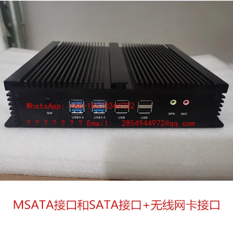 L     Mini Industrial Control Host Computer I5-4200U Dual Gigabit Network Port HDMI12V Power Supply USB3.0