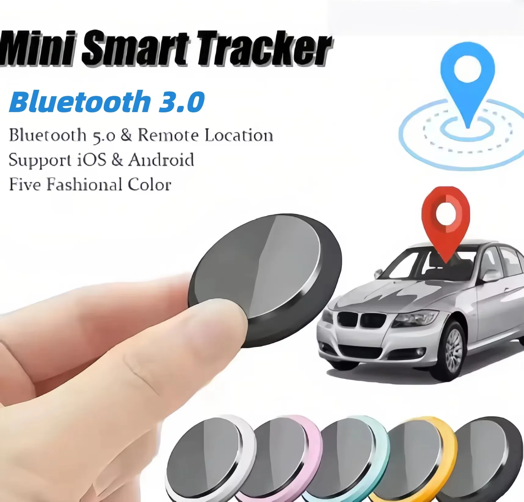 

GPS-трекер Xiaomi: Умное устройство для отслеживания и предотвращения потерь (для животных, сумок, кошельков), Bluetooth-локатор, AirTag-трекер 2026
