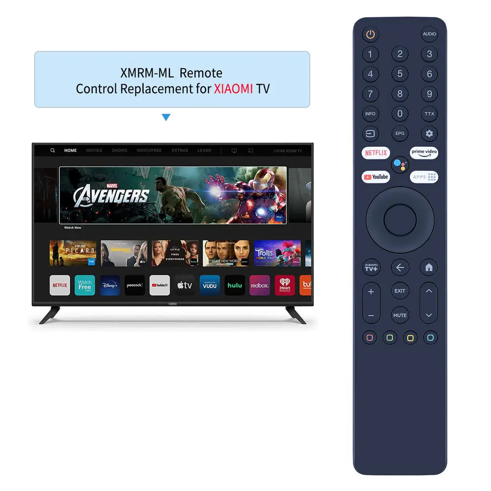 New XMRM-ML Voice Remote Control For Xiaomi Ultra HD 4K QLED TV Q2 50