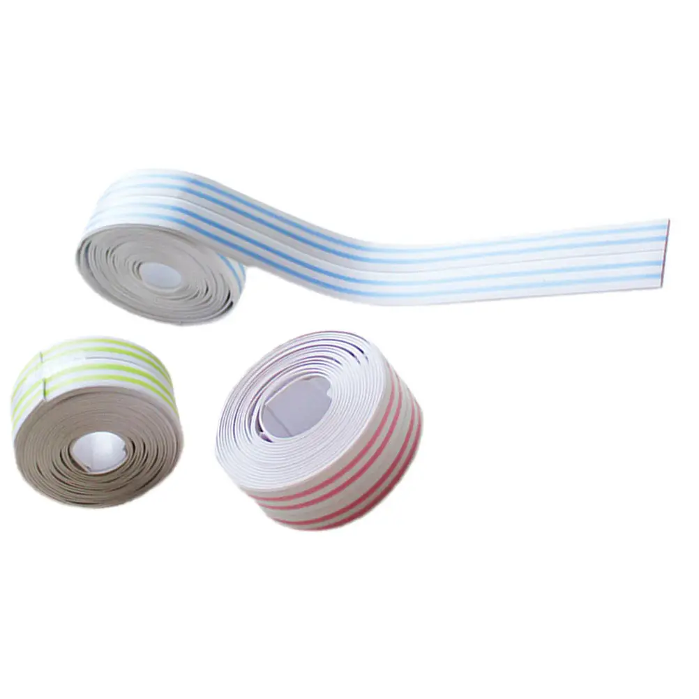 

3 Rolls Professional Self Adhesive Seam Strips for Bathroom Kitchen and Home Repairs Caulk Tape Caulking Tape Caulk Strip