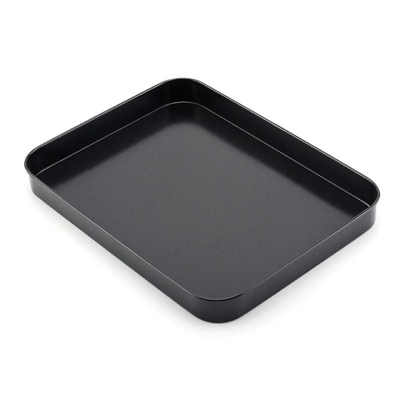 Rectangular Non-stick Bread Cake Baking Tray Baking Tray Oven Rectangular Black Baking Tray Diy Baking