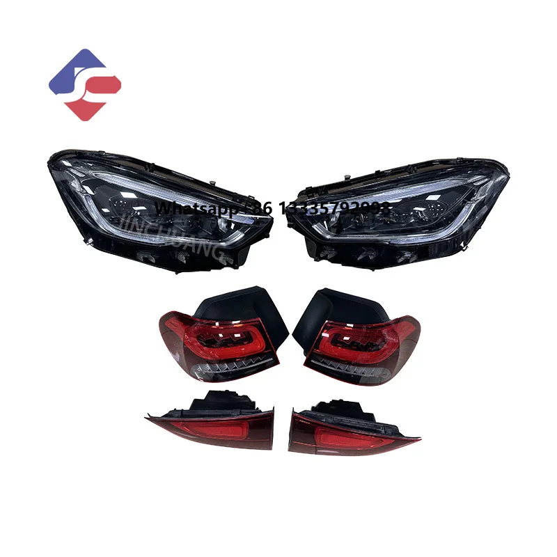 

High Configuration Geometric Multibeam Head Lamp for Mercedes Benz GLA Class GLA220 GLA180 2022 W247 LED Headlight Car Taillight